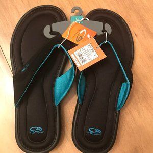 NWT Champion Cushion Flip Flops Size 8